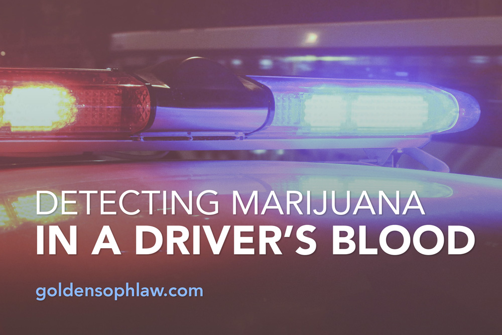 Detecting Marijuana in a Driver’s Blood